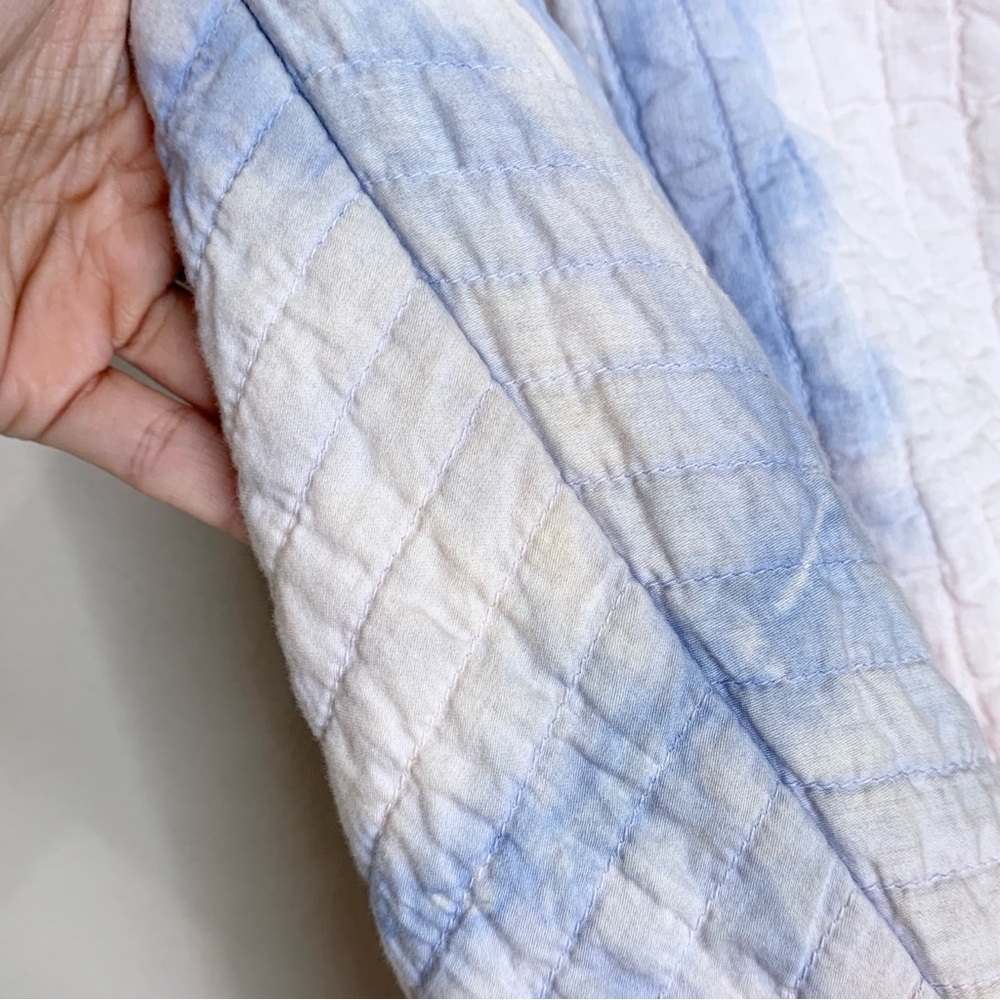 Anaak Raj Quilted Jacket (One Size) Oversized Cotton Tie-Dye Kimono - Picture 16 of 16